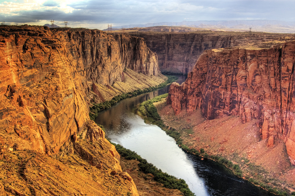 Carving Glen Canyon Arizona